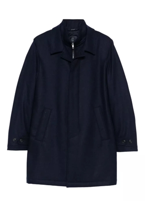 Fay zip wool coat - Blue