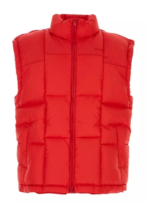 VETEMENTS quilted puffer vest - Red