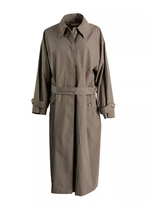 Magda Butrym belted trench coat - Grey