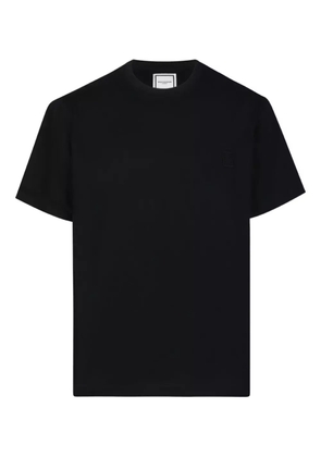 Wooyoungmi floral-print cotton T-shirt - Black