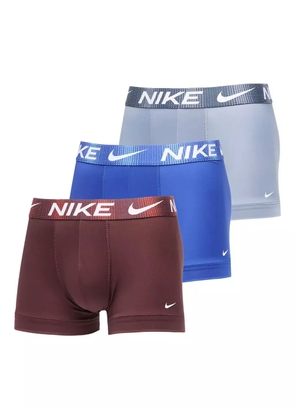 Nike logo-waistband boxers (pack of three) - Orange