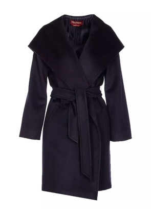Max Mara belted coat - Blue