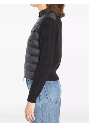Moncler padded long-sleeve jacket - Black