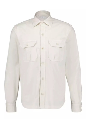 Boglioli pocket cotton shirt - White