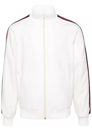 Gucci Web Stripe-trim track jacket - White