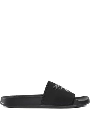 Reebok Fulgere logo-embossed slides - Black