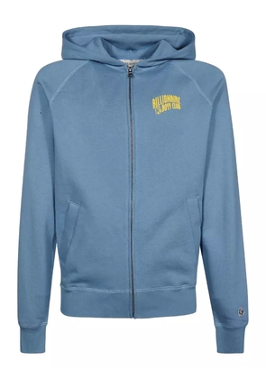 Billionaire Boys Club logo-print zip-up hoodie - Blue