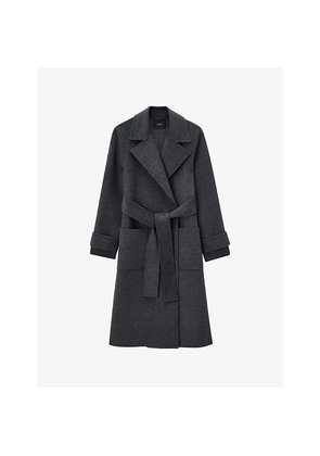 Womens Joseph Arline Double-Face Wool and Cashmere-Blend Coat