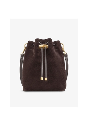 Womens Jimmy Choo Cinch Mini Suede Cross Body Bag