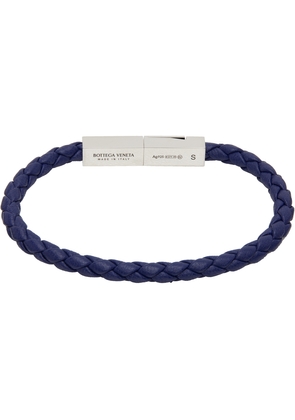 Bottega Veneta Blue Braided Bracelet