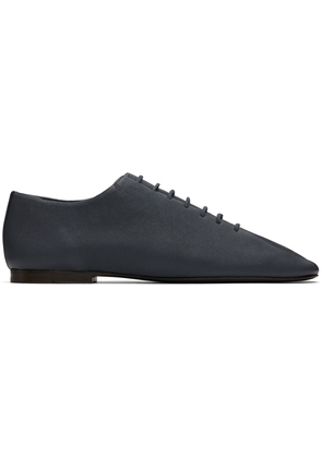LEMAIRE Gray Souris Flat Classic Derbys