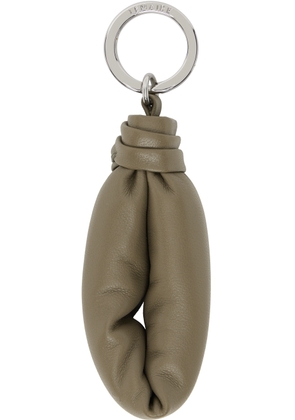 LEMAIRE Khaki Wadded Keychain