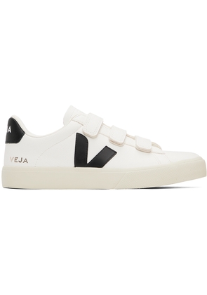 VEJA White & Black Recife Logo Chromefree Sneakers