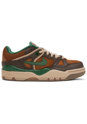 Nike Brown NIGO Edition Air Force 3 Low SP Sneakers