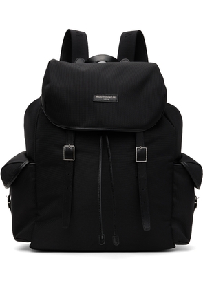 WOOYOUNGMI Black Cordura Backpack