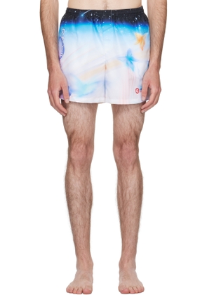 Casablanca Multicolor Printed Swim Shorts