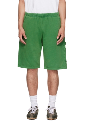 Les Tien Green Heavyweight Utility Shorts