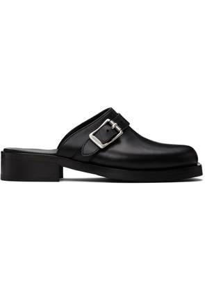OUR LEGACY Black Camion Mule Loafers