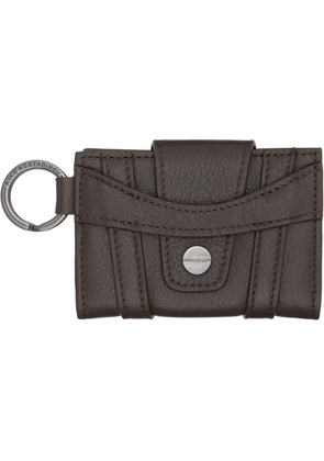 Kiko Kostadinov Brown Orvos Card Holder
