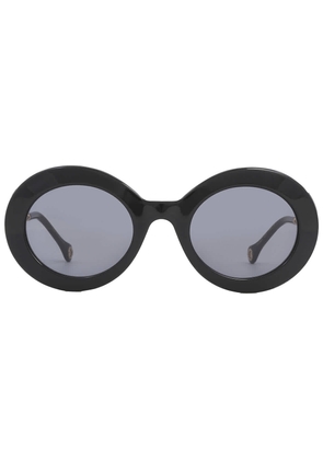 Carolina Herrera Grey Round Ladies Sunglasses CH 0020/S 0807/IR 51