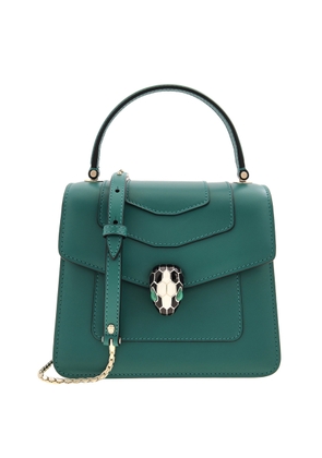 Bvlgari Small Serpenti Forever Top Handle Bag - Green