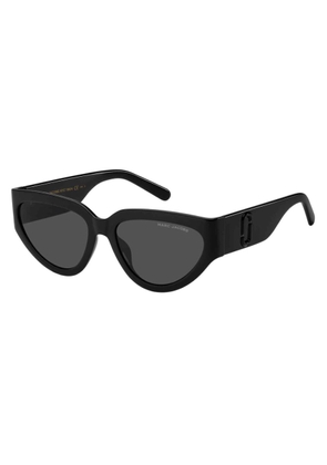Marc Jacobs Grey Cat Eye Ladies Sunglasses MARC 645/S 0807/IR 57