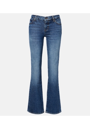 Frame Arrow high-rise bootcut jeans