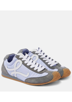 Loewe Ballet Runner 2.0 suede-trimmed sneakers