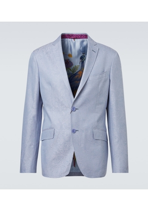 Etro Cotton jacquard blazer