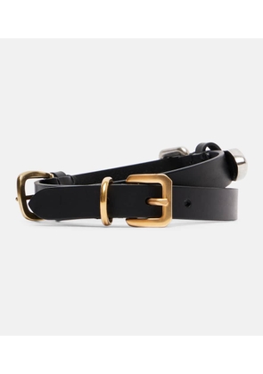 Etro Embellished leather belt