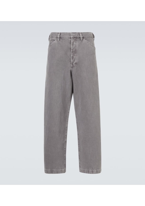 Lemaire Mid-rise wide-leg jeans