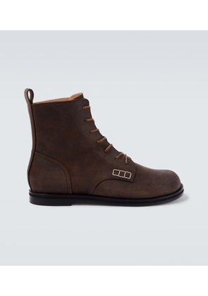 JW Anderson Leather lace-up boots