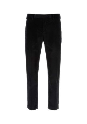 PT Torino Black Stretch Corduroy Pant