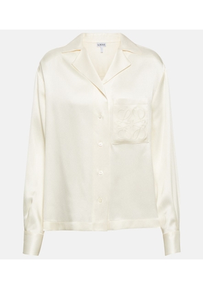 Loewe Anagram silk shirt