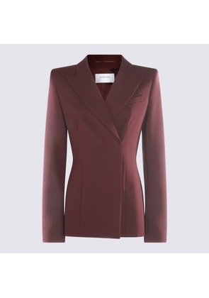 SportMax Dark Red Cocco Blazer