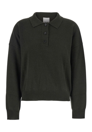 Allude Polo Neck Sweater