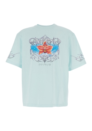 Casablanca Maw25jts04407palebluejersey