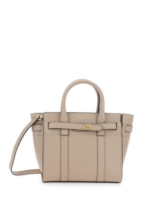 Mulberry Mini Zipped Bayswater Small Classic Grai