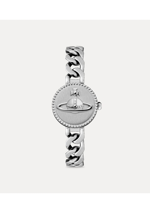 Vivienne Westwood Orb Button Watch Silver Women
