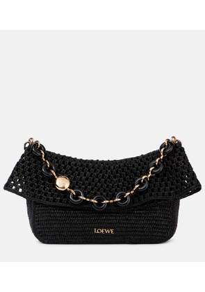Loewe Paula's Ibiza Ola Small raffia shoulder bag