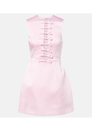 Rebecca Vallance Aymee bow-detail minidress