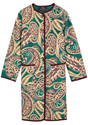 Etro Reversible Jacquard Jacket - Multi Print - 38 (UK6 / XS)