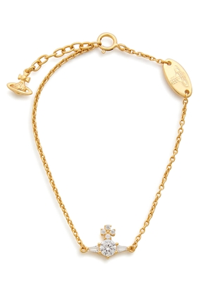 Vivienne Westwood Ofelia orb Sterling Silver Bracelet - Gold - One Size