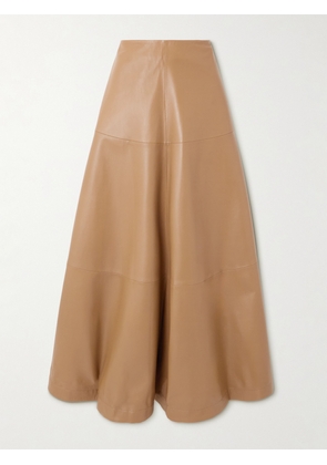 Altuzarra - Varda Leather Maxi Skirt - Brown - FR 34,FR 36,FR 38,FR 40,FR 42,FR 44