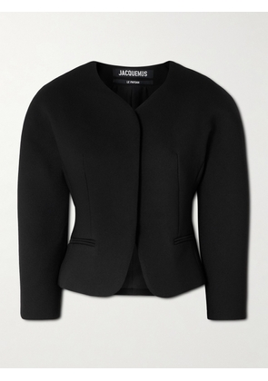 Jacquemus - Ovalo Twill Jacket - Black - FR 34,FR 36,FR 38,FR 40,FR 42,FR 44