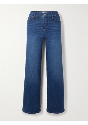 FRAME - Le Slim Palazzo Mid-rise Straight-leg Jeans - Blue - 23,24,25,26,27,28,29,30,31,32,33