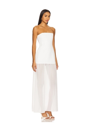 Amanda Uprichard x REVOLVE Linda Dress in Ivory. Size M. Also in L, S, XL, XS.