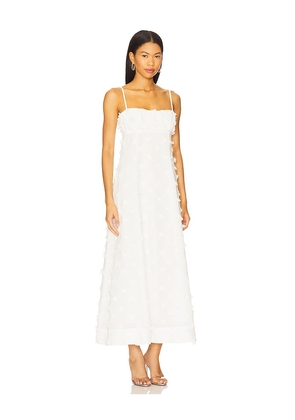 Clea Tahlia Dress in White. Size S. Also in L, M, XS.