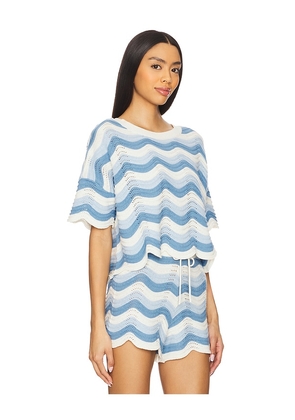 LSPACE x REVOLVE Make Waves Top in Blue. Size M. Also in L, S, XL, XS.