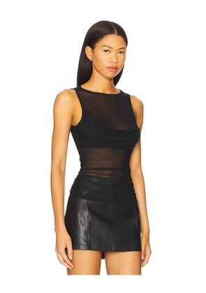 superdown Kimmy Tank Top in Black. Size L. Also in XL, XS.